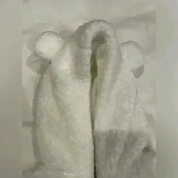 Carter’s Sherpa Bear Suit Infant Size 3 Months White - Picture 4 of 8